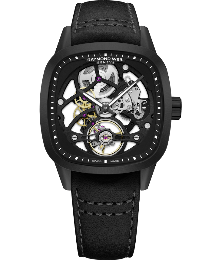 Freelancer Automatic Cushion Skeleton Limited Edition Watch, 40 x 40mm