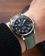 Olive Green Sailcloth Signature Strap