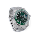 Rolex Submariner Date Hulk 116610LV 40mm case and crown, side view