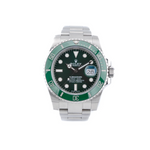 Rolex Submariner Date Hulk 116610LV green dial and ceramic bezel, 40mm stainless steel dive watch
