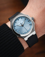 Black Sailcloth CTS Rubber Strap for Artelier Wen Perception