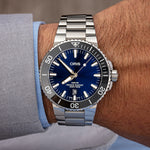 Aquis Date 43.5mm - Blue