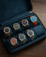 Zip Box (Eight) - Grey/Navy