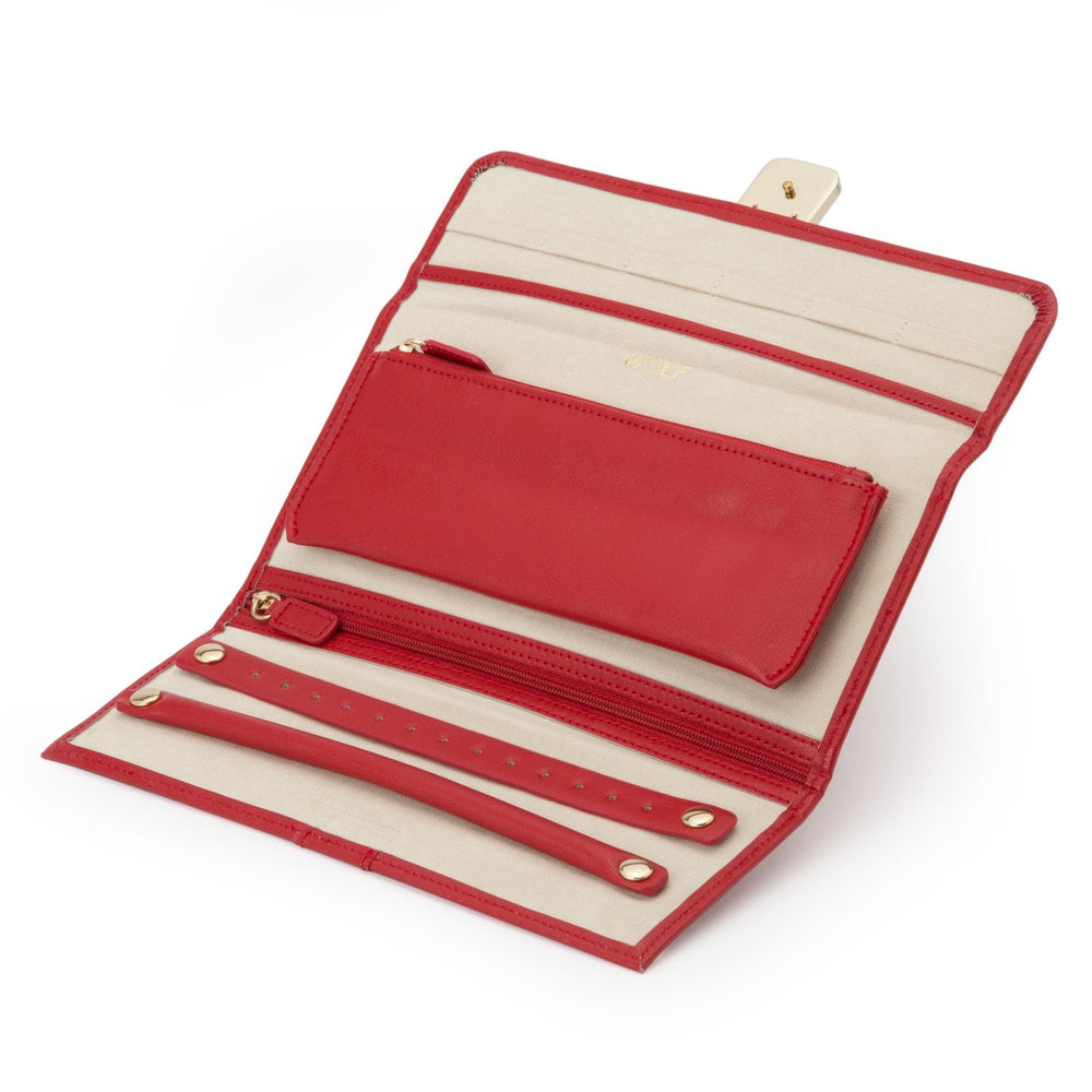 Wolf Palermo Jewellery Roll Red - Swiss Emporium – Wolf | Swiss Emporium Melbourne