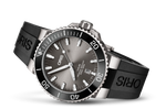 Aquis Titanium Date - Rubber Strap