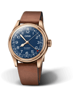 Big Crown Bronze Pointer Date - Blue