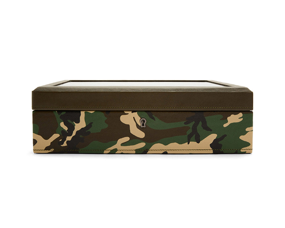 Elements 10 Piece Watch Box Camo
