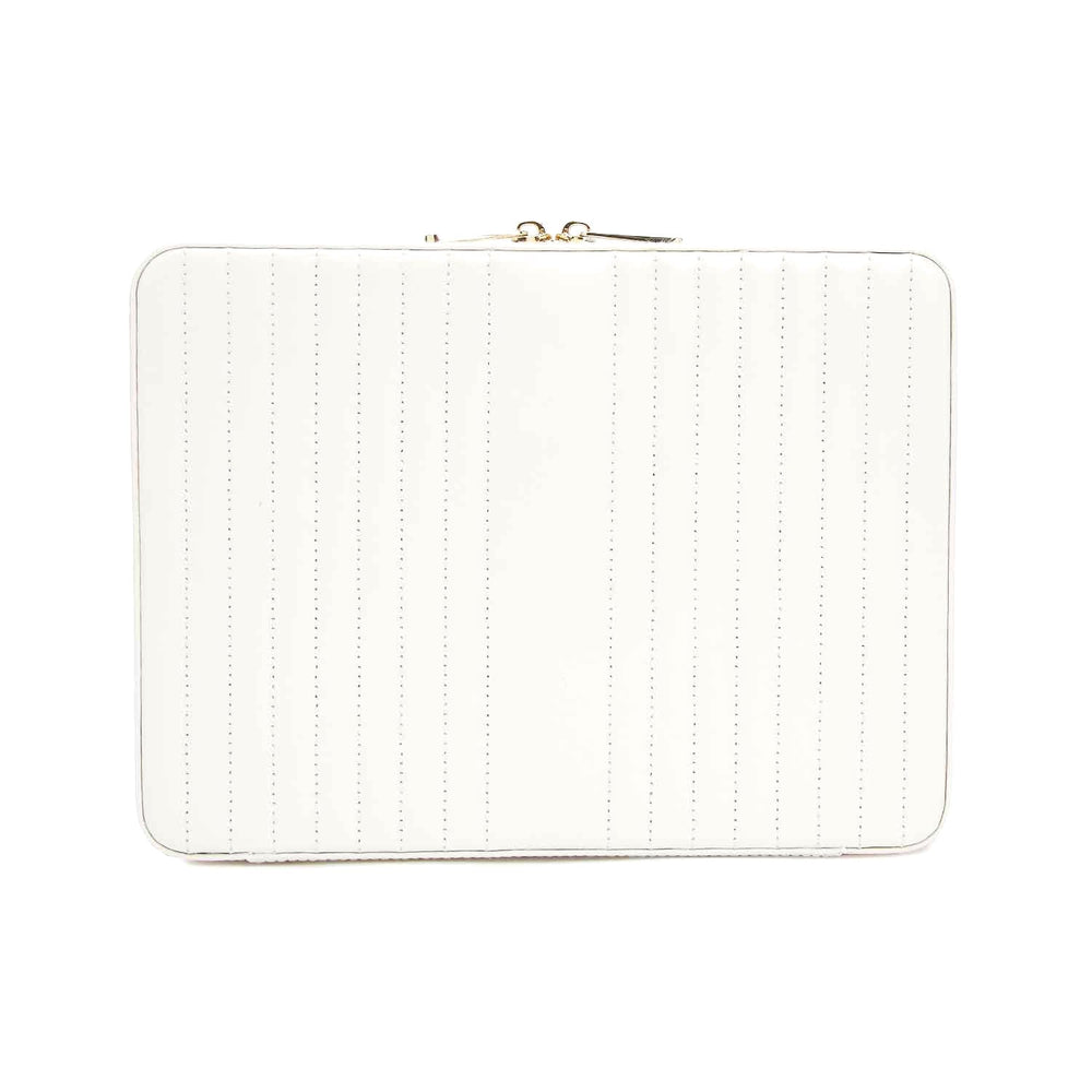 Maria Large Zip Case White – Wolf | Swiss Emporium Melbourne