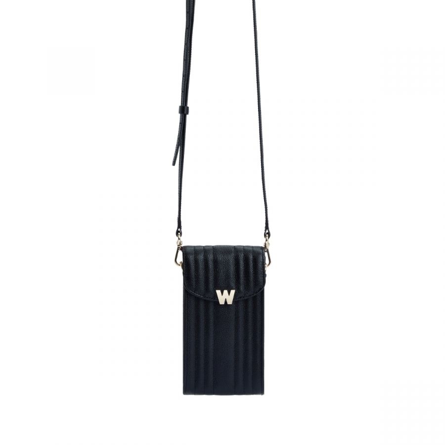 Mimi Phone Case with Wristlet & Lanyard Black – Wolf | Swiss Emporium Melbourne