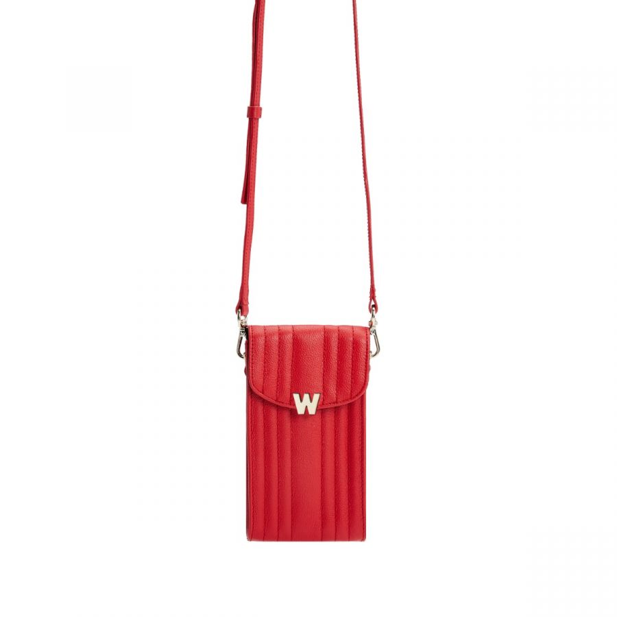 Mimi Phone Case with Wristlet & Lanyard Red – Wolf | Swiss Emporium Melbourne