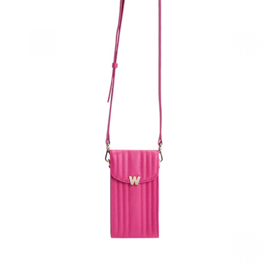 Mimi Phone Case with Wristlet & Lanyard Pink