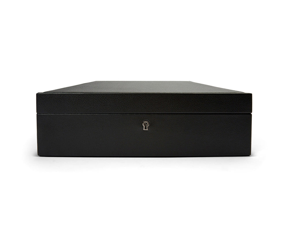 British Racing 10 Piece Watch Box Black