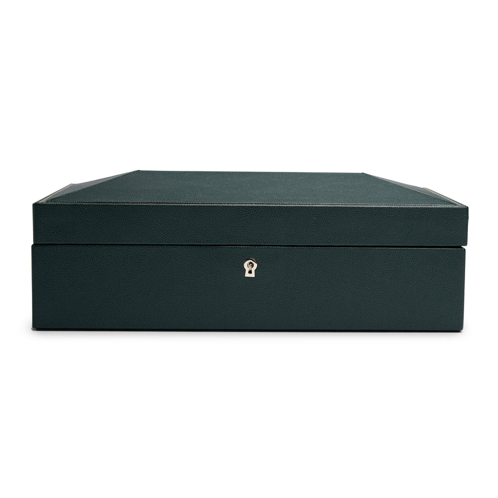 British Racing Green 10 Pc Watch Box