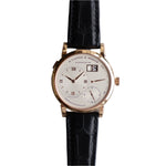 LANGE 1 - Pink gold with dial in argenté