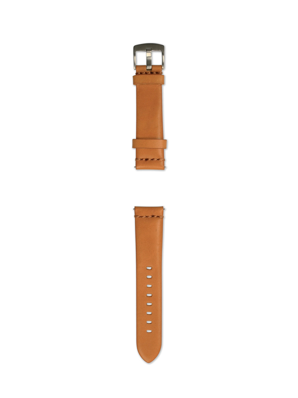 22MM SUPPLE TAN STRAP