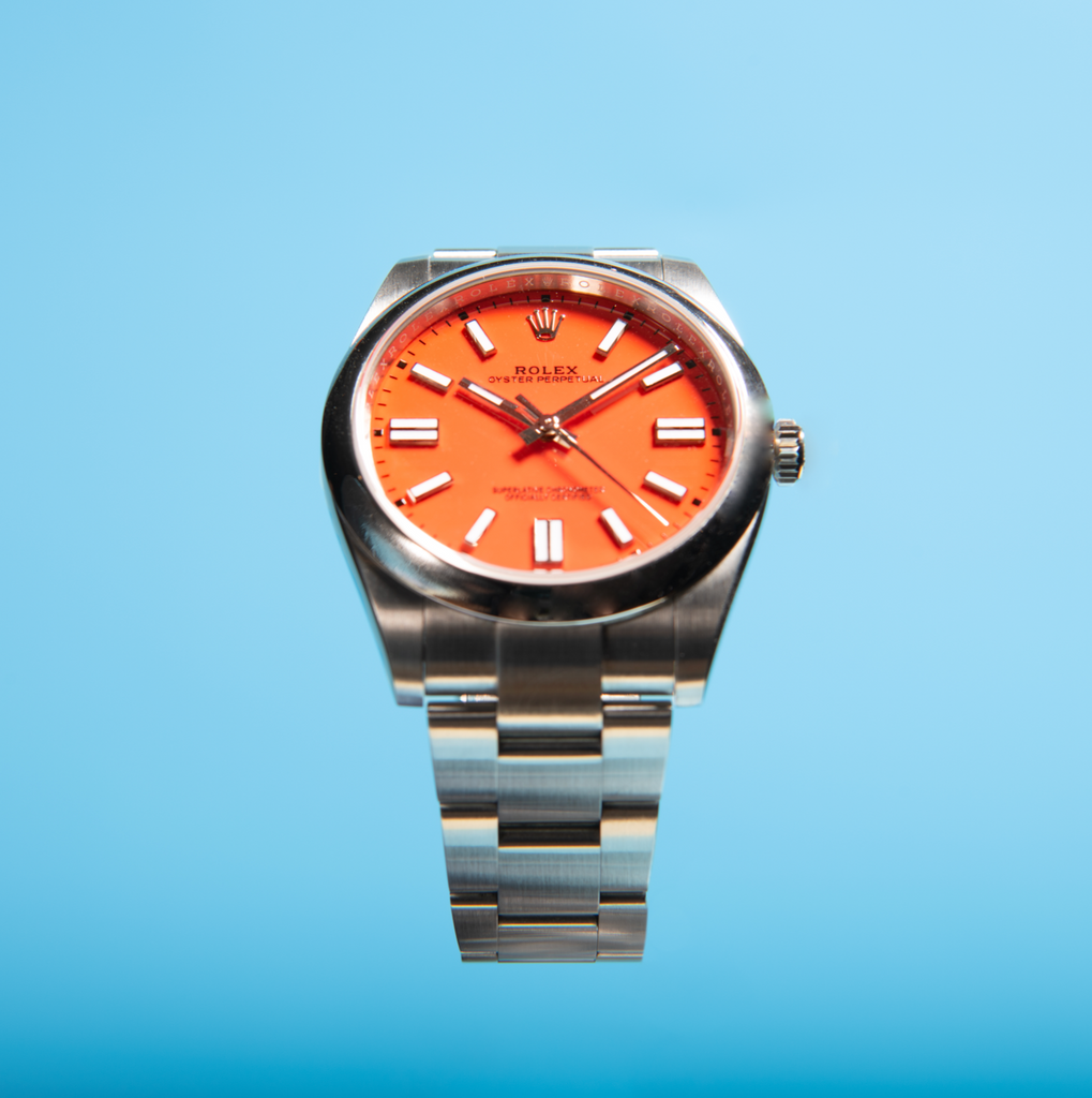 Oyster Perpetual 41 "Coral Red" (2021) Swiss Emporium