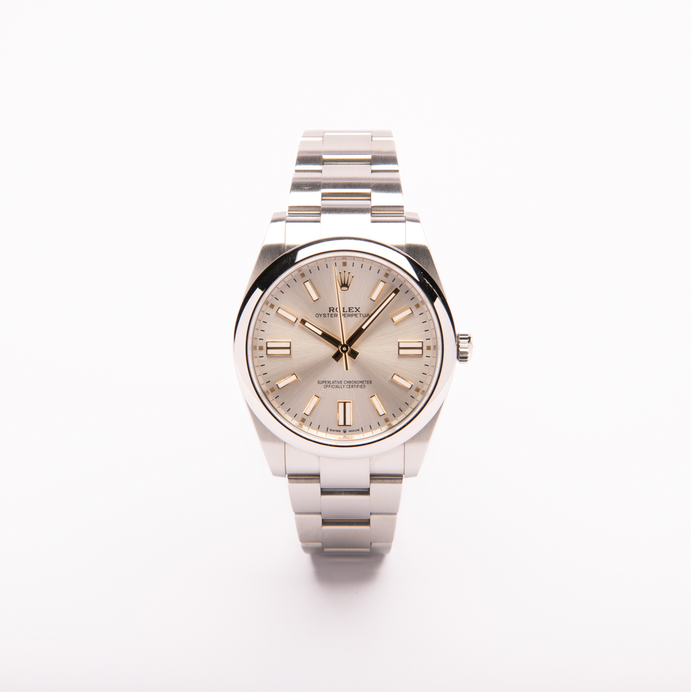 Oyster Perpetual 41 - Silver Dial (2020) – Rolex | Swiss Emporium Melbourne