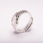 Datejust 41 - Oystersteel and White Gold, White Dial