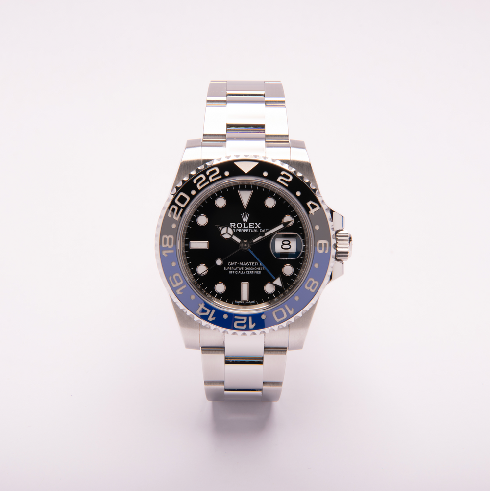 GMT-Master II, Oyster, 40 mm, Oystersteel "Batman" (2018) – Rolex | Swiss Emporium Melbourne