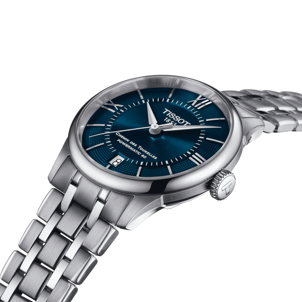 Chemin Des Tourelles Powermatic 80 34mm Blue Swiss Emporium