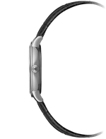 Toccata Ladies Black Leather Quartz Watch, 29 mm