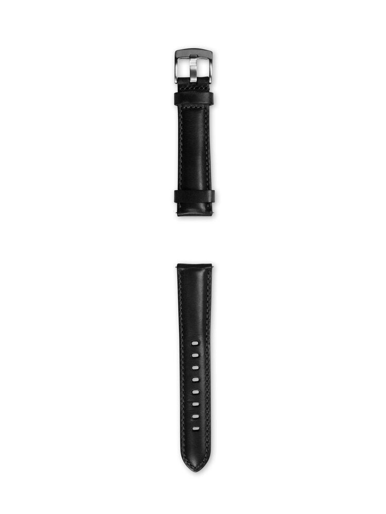 19MM PADDED BLACK STRAP