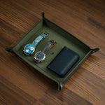 Valet Tray - Grey / Dark Green