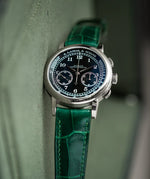 Glossy Emerald Crocodile Signature Strap