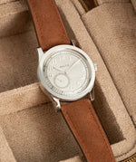 Brown Alcantara Signature Strap