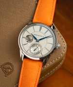 Orange Alcantara Signature  Strap