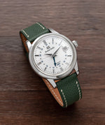 Hunter Green Epsom Slim Strap