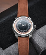 Brown Alcantara Signature (Curved) Strap