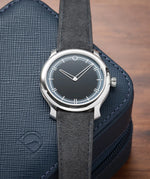 Dark Grey Alcantara Signature (Curved) Strap