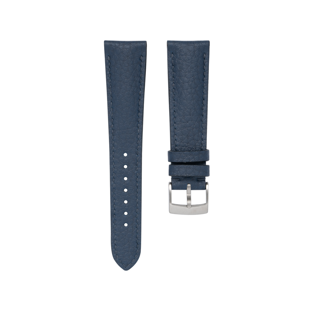 Blue Rubberised Leather (Togo) Signature Strap