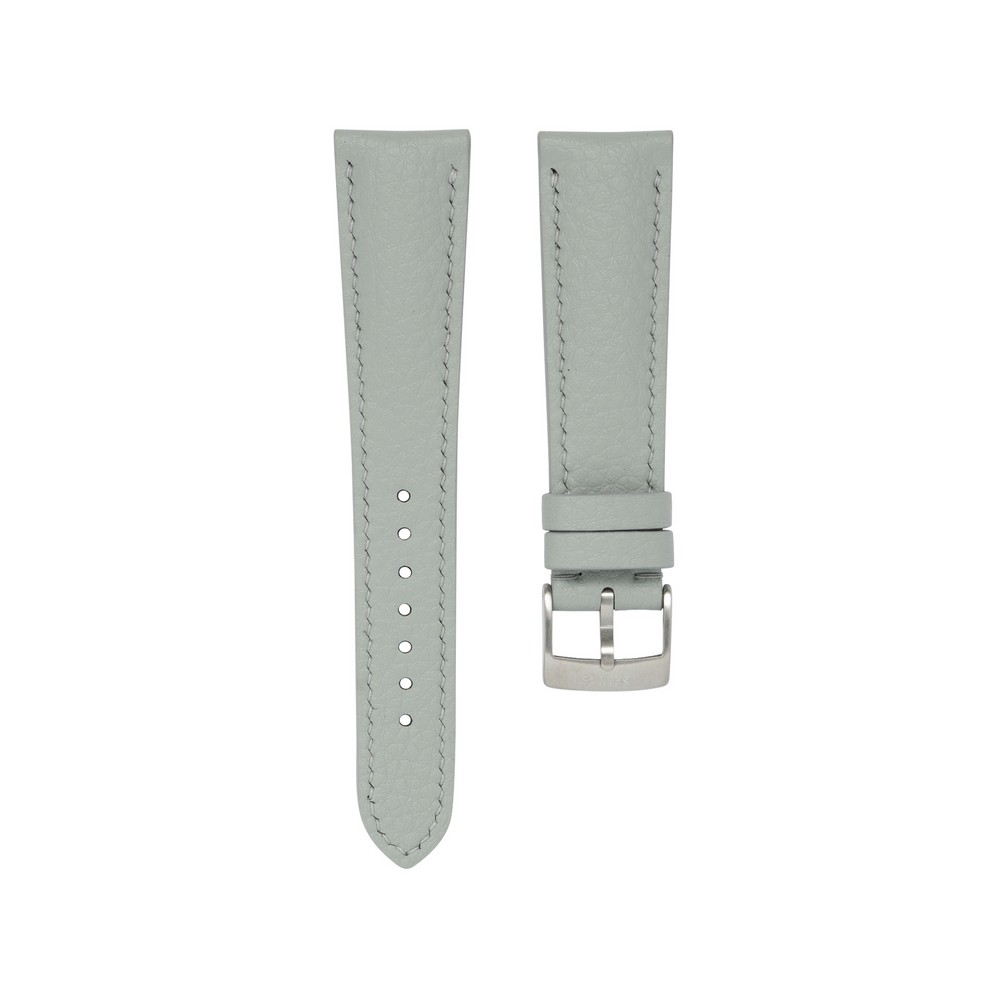 Light Grey Rubberised Leather (Togo) Signature Strap