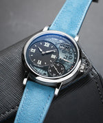 Baby Blue Alcantara Signature Strap