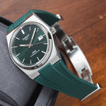 Emerald Green Tissot PRX CTS Rubber Strap