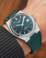 Emerald Green Tissot PRX CTS Rubber Strap