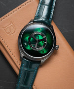 Matte Boreal Green Alligator Signature (Curved) Strap