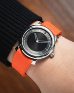Orange Curved Rubber CTS Strap