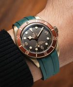 Emerald Green CTS Rubber Strap for Tudor BB58