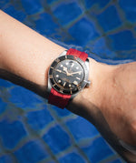 Red CTS Rubber Strap for Tudor BB58