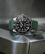 Olive Green CTS Rubber Strap for Rolex Submariner 41mm