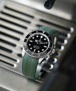 Olive Green CTS Rubber Strap for Rolex Submariner 41mm