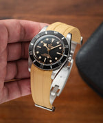 Gold CTS Rubber Strap for Tudor BB54