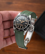 Olive Green CTS Rubber Strap for Tudor BB54