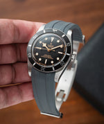 Grey CTS Rubber Strap for Tudor BB54