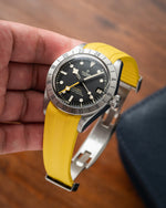 Yellow CTS Rubber Strap for Tudor BBPro