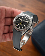 Grey CTS Rubber Strap for Tudor BBPro