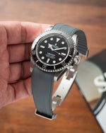 Grey CTS Rubber Strap for Rolex Submariner 41mm